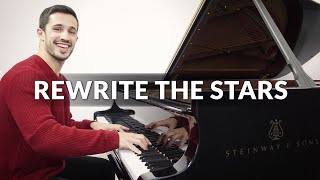 Rewrite The Stars  The Greatest Showman  Piano Cover  Sheet Music [upl. by Alethia]