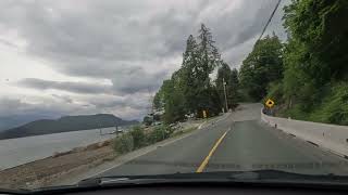 Along the way to Camping Sasquatch Provincial Park Harrison Hot Springs Canada  Part 1 [upl. by Marcia]