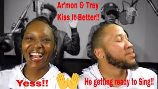 Armon And Trey Kiss It Better MashUp Bre amp Ray Reaction Video👏 [upl. by Aivull]