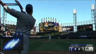 Texas Rangers Marcus Semien Perfect Perfect Homerun MLB The Show 23 Online [upl. by Gosser967]