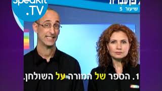 HEBREW  Ulpan Ivrit Lesson 5  אולפן עברית  Speakittv 344005 [upl. by Pellegrini]