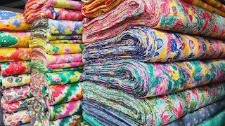 कॉटन कपड़ा होलसेल रेट मेंFABRIC WHOLESALER IN SURAT COTTON CLOTH WHOLESALE MARKET IN SURAT [upl. by Douville]