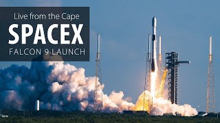 Watch live SpaceX Falcon 9 rocket launches from Cape Canaveral with satellite for India [upl. by Rogergcam]