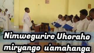 Nimwegurire Uhoraho ikuzo ya Marcel DUSABIMANA [upl. by Leik]