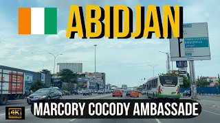 Abidjan tour de Marcory à Cocody Ambassade par le Pont HKB vous allez etre surpris [upl. by Tompkins]