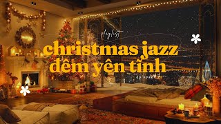 🎀 playlist christmas jazz  silent night meowsic [upl. by Lamok577]