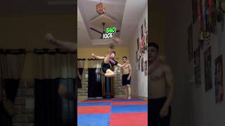 540 kick tutorial 🥋🫵🏻 who says only boys can do advance kicks  tutorial 540kick stunts gym [upl. by Assilim]