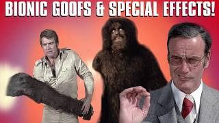 The Six Million Dollar Man Goofs and Special Effects [upl. by Eynahpets]