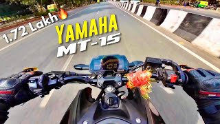 2024 Yamaha MT15 Detailed Ride Review  Pocket Rocket Machine🔥 [upl. by Halda]