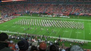 2010 Pro Bowl Halftime Show  BCU Marching Wildcats HD [upl. by Ykvir]