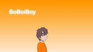 BoBoiBoy Galaxy Main Characters [upl. by Cantlon]