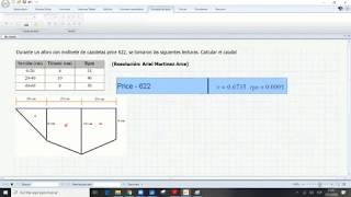 Ejercicio de aforo con molinete [upl. by Lyrac425]