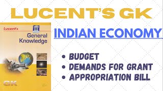 L17 Budget  Demands for Grants  Finance Bill  Appropriation Bill  UPSC  SSC  CDS [upl. by Hernando756]