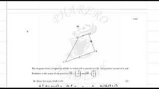 PAST PAPER P 12 AS MATHS CAMBRIDGE NOVEMBER 2017 PART 3 IN URDU  HINDI [upl. by Adrahc]