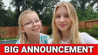 Francesca and Leahs Big Announcement [upl. by Izawa]