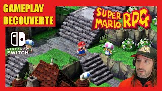 SUPER MARIO RPG SWITCH  GAMEPLAY DECOUVERTE [upl. by Wymore956]