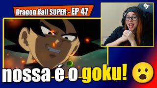 NEW LR Super Saiyan Goku Vegeta amp Trunks Super Attacks Reaction on Dokkan Battle [upl. by Sheffield534]