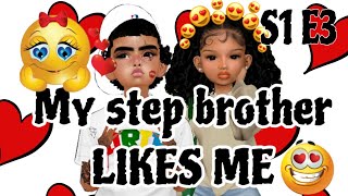 Imvu series My step brother likes me😍 S1 E3 IMVU Series imvu imvuseries virtualrealitylife [upl. by Anhavas]