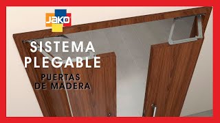 SISTEMA DE PUERTAS PLEGABLES CY3124 [upl. by Dawna]