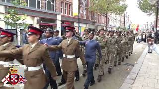 Croydon Remembrance Sunday Parade 101124 [upl. by Gelb]