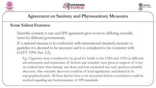 Agreement of sanitary and phytosanitary measures Law [upl. by Ybroc]