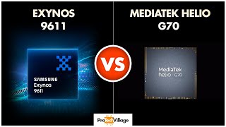 Samsung Exynos 9611 vs Mediatek Helio G70 🔥  Which one is better 🤔🤔 Helio G70 vs Exynos 9611 🔥 [upl. by Murray]