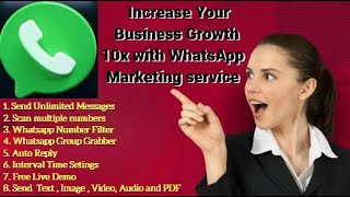 whatsapp marketing whatsapp marketing kaise kare send bulk whatsapp messages without getting ban [upl. by Ardnoid984]