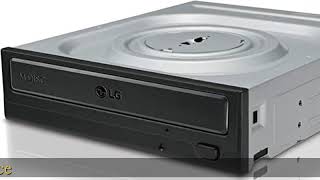 LG Electronics GH24NSC0R 24X SATA SuperMulti DVD Internal Rewriter Black [upl. by Machos]