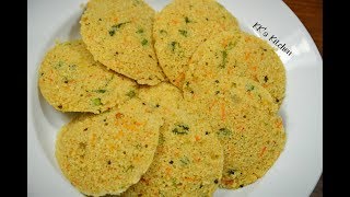 Broken Wheat Oats Idli I Healthy Breakfast Recipe for Weight loss  Instant Idli  Kks Kitchen [upl. by Legra]