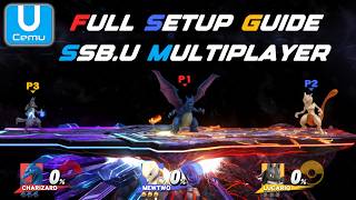 CEMU HOW TO SETUP MULTIPLAYER FOR SSB U [upl. by Tabbatha]