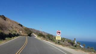 Driving up Corral Canyon Road in Malibu California [upl. by Asilak]