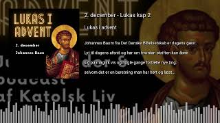 2 december Lukas kapitel 2  Johannes Baun [upl. by Igiul464]