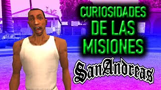 200 CURIOSIDADES DE LAS MISIONES DE GTA SAN ANDREAS [upl. by Alexine]