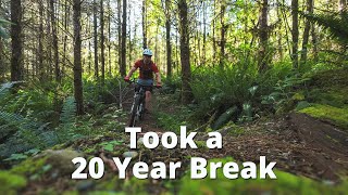 Trying Mountain Biking for the First Time in 20 Years [upl. by Addam]