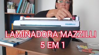 LAMINADORA MAZZILLI 5 EM 1  UM MÊS DE USO [upl. by Neale207]