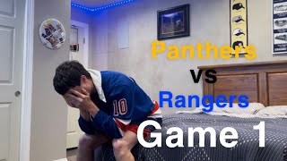 Rangers Fan Reaction  Panthers vs Rangers Game 1 ECF 2024 NHL Playoffs Dreadful Performance… [upl. by Arytahs]