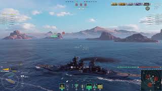 WoWS World of Warships Pommern Ranked Battles [upl. by Aihsyak112]