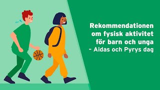 Rekommendationen om fysisk aktivitet för barn och unga – Aidas och Pyrys dag [upl. by Eelirem]