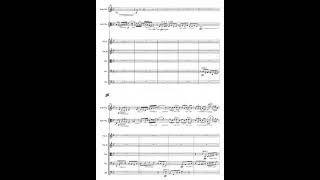 Benjamin Britten  Double Concerto for Violin and Viola score [upl. by Ahsocin]