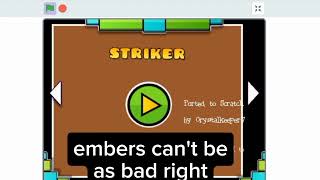 Geometry Dash Scratch review geometrydash gaming scratch [upl. by Elvin480]