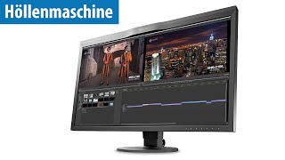 Höllenmaschine 7 Der 4KProfiBildschirm von EIZO  Wert 5000 Euro [upl. by Nojid955]