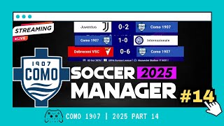 GAME MANAGER SEPAK BOLA TERBAIK 2025  COMO 1907 PART 14 [upl. by Noled]