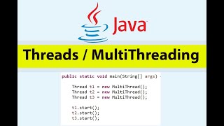 Threads  Multithreading in Java  Thread Class vs Runnable Interface  With Example Explained [upl. by Erodisi]