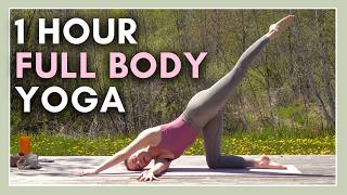 1 hour Yoga for Flexibility Strength amp Balance  Intermediate Slow Flow [upl. by Guinn887]