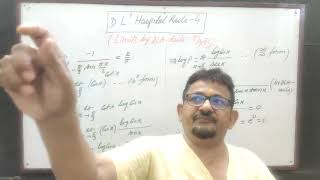 D L Hospital Rule 4  Limits by DLH  Rule3 by Yogendra Bahadur Singh Chauhan [upl. by Kresic9]