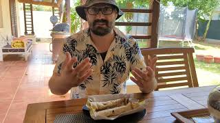 Mauritius street food review  Farata from the 20 foot road [upl. by Fadas832]