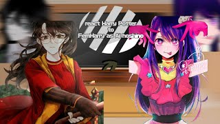 React Harry Potter to FemHarry Potter as Ai Hoshino  RUS [upl. by Nemlaz]