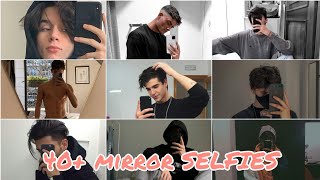 40 Mirror SelfiePoses for boys  Photo Ideas for Boys  Aesthetic Photo Ideas [upl. by Berna]