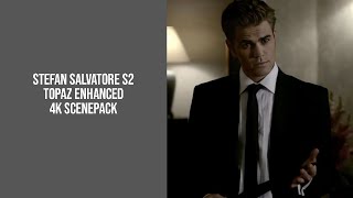 Stefan Salvatore S2 scene pack 4k 60 fps  tvd scenepacks [upl. by Anizor]