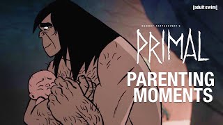 Parenting Moments  Genndy Tartakovskys Primal  adult swim [upl. by Paschasia]